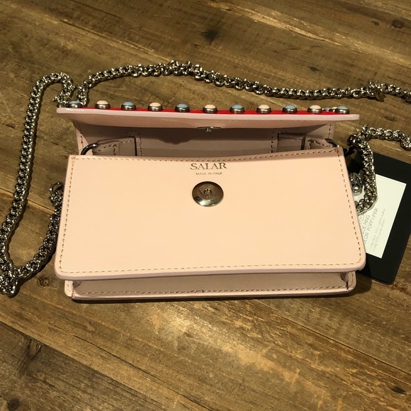 Mini Salar Zoe Ring Bag Poppy/Pink - Picture 10 of 14